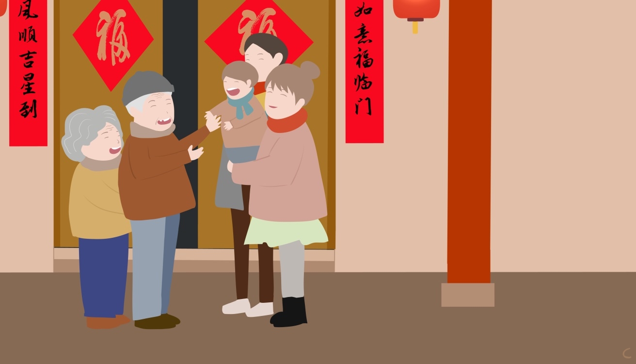 有关新年的简短作文