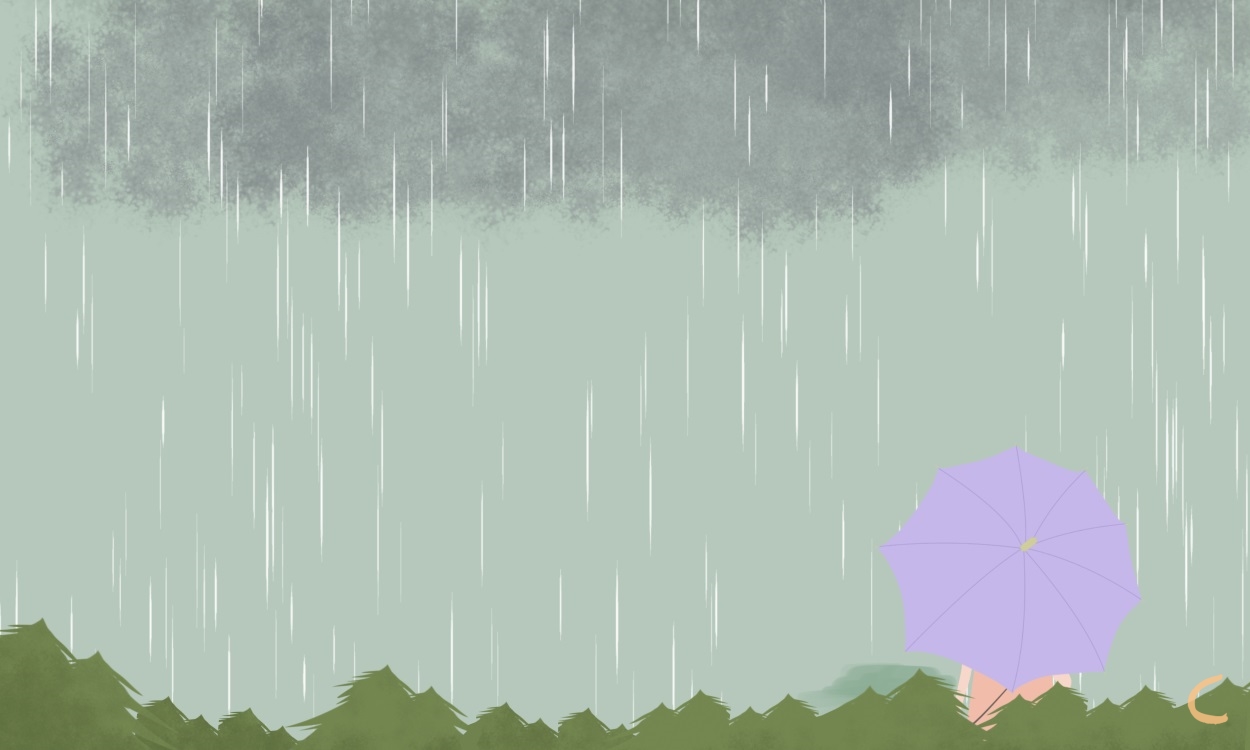 适合下雨天发朋友圈的句子